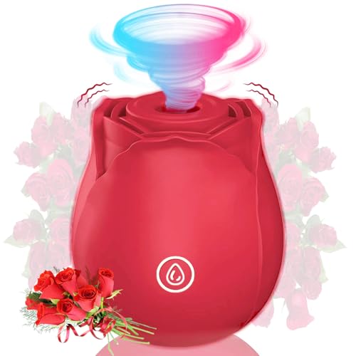Sücẹur Vībròmäsśeur, Fẹmme 10 Modes Silencieux Silicone Puissant Sūćcîon Làngūě Vībràntë Femme sans Fil, Étanche électrique Sex/Vibrạtion Sücẹúr
