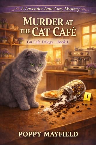 Murder At The Cat Cafe Book 1 of The Cat Cafe Trilogy: A Lavender Lane Cozy Mystery: Lavender Lane Cozy Mystery Cat Cafe (The Cat Cafe Trilogy: A Lavender Lane Cozy Mystery Series)