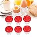 Jajkowar, 6 szt. Jajkowar Kubek Jajko gotowane na twardo 6 sztuk Silikonowe kłusowniki, Jajko gotowane bez skorupy, Szybkie gotowanie Jajkowar do jajek na twardo