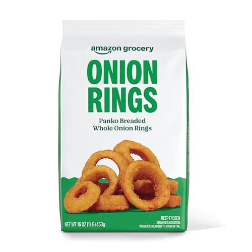 Amazon Grocery, Onion Rings, 16 Oz, Frozen