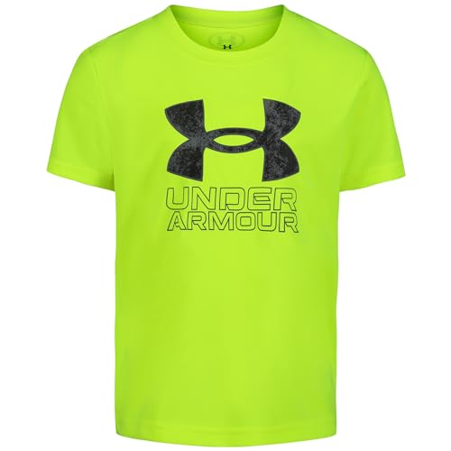 Image of Under Armour Boys' Short Sleeve Core Graphic T-Shirt, Lightweight & Breathable, Relaxed Fit