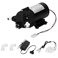 2024 Upgraded Betollo 6800 Booster Pump Kit, Suitable for Household Reverse Osmosis Water Filtration System Standards or Manifolds up to 100 GPD,Bring a High-Voltage Switch