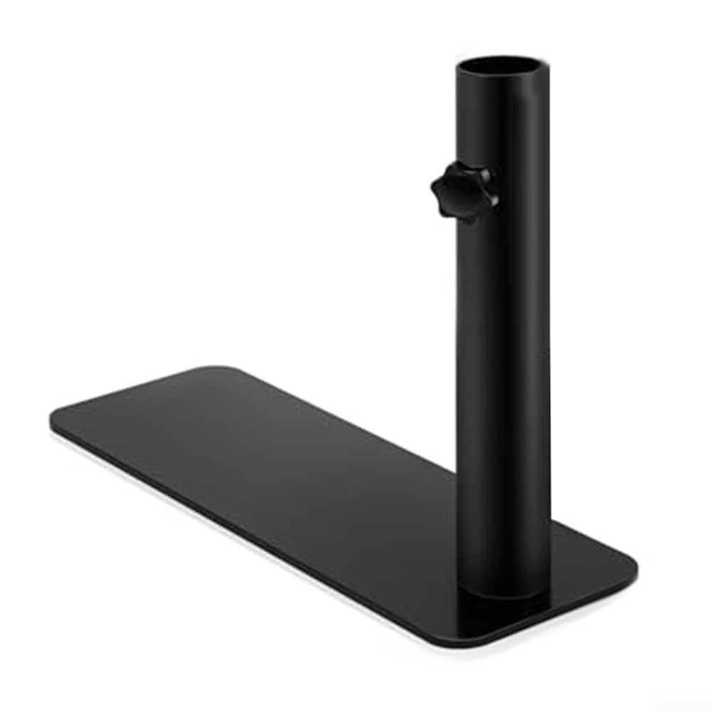 Eawfgtuw Portable Flag Pole Tire Mount Stand, Car Tire Flag Holder, Tailgating Accessory, Heavy Duty Steel Construction Holder for Car Wheel Base with Detachable Design
