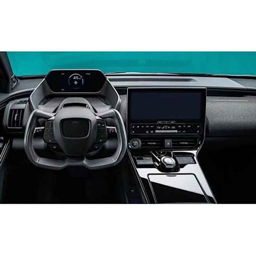 Verre trempé 12.3" Toyota bZ4X anti-traces pour compteur et écran tactile de voiture