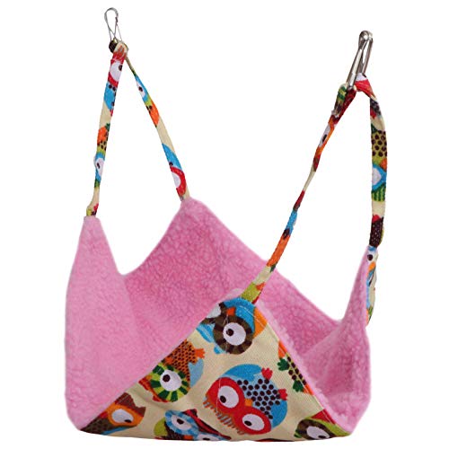 VILLCASE Pequeno Animal Rede Manter Aquecido Animal de Estimação Rede Balanço Suave Engrossar Cama d