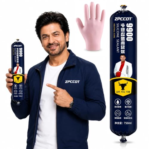 Image of Waterproof Silicone Sealant 750g, Roof Leakage Repair Adhesive, Crack Filling & Joint Sealing Caulk, Weather Resistant for Concrete, Cement, Metal, Tiles, Water Tanks, Indoor & Outdoor