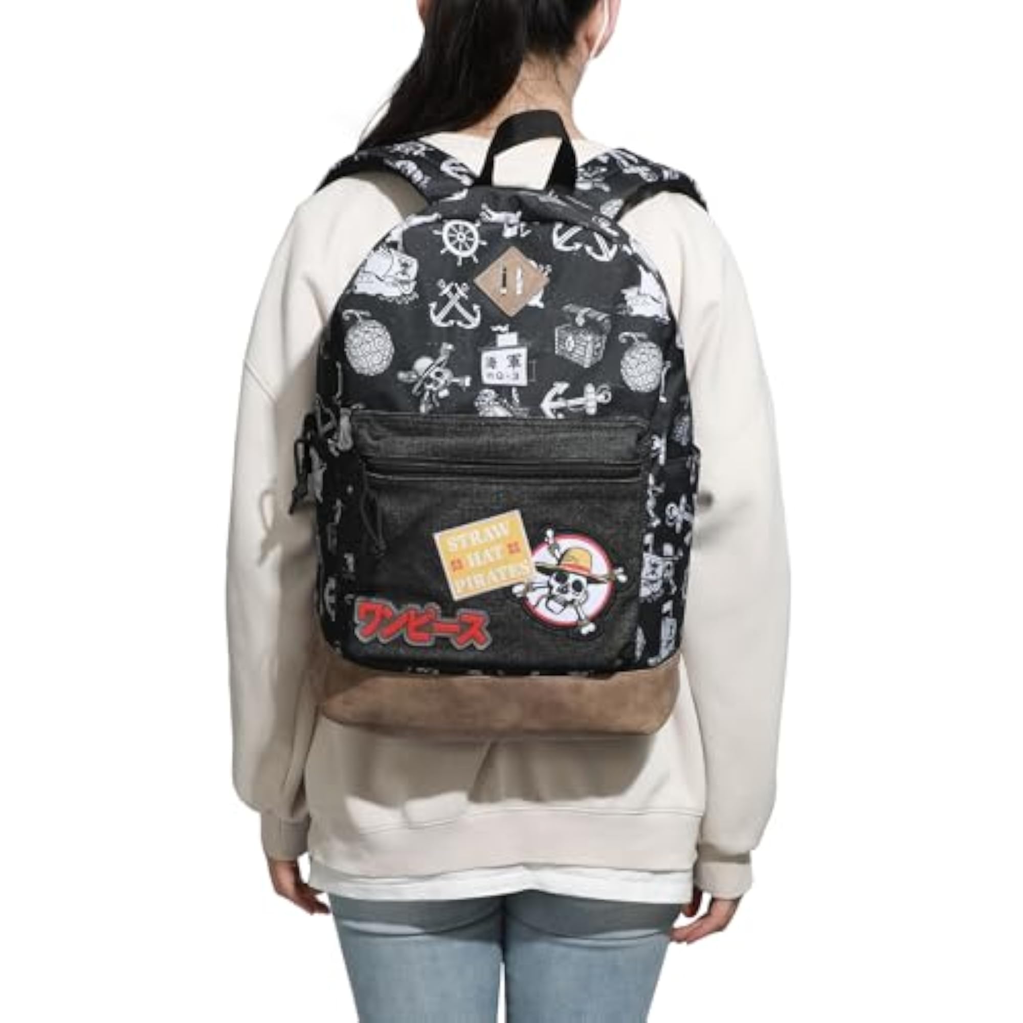 One Piece Live Action Icons Black Backpack