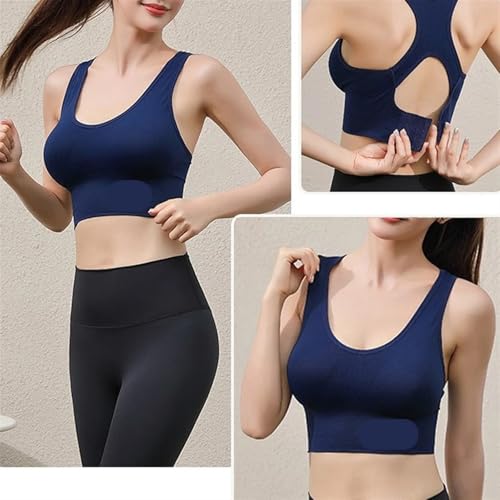 Sujetadores de Yoga para entrenar en el gym, ropa interior deportiva cómoda con letras 5