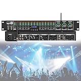 ▶CONCEPTION : Facile à installer sur des racks professionnels, il permet de gagner de l'espace et facilite l'intégration et la gestion des équipements dans les salles de spectacle, les studios d'enregistrement et autres lieux. Sa conception compacte facilite également son transport et sa portabilité.