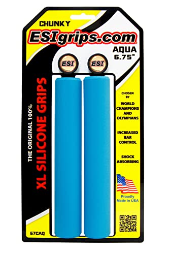 XL Chunky ESI Grips (Aqua)