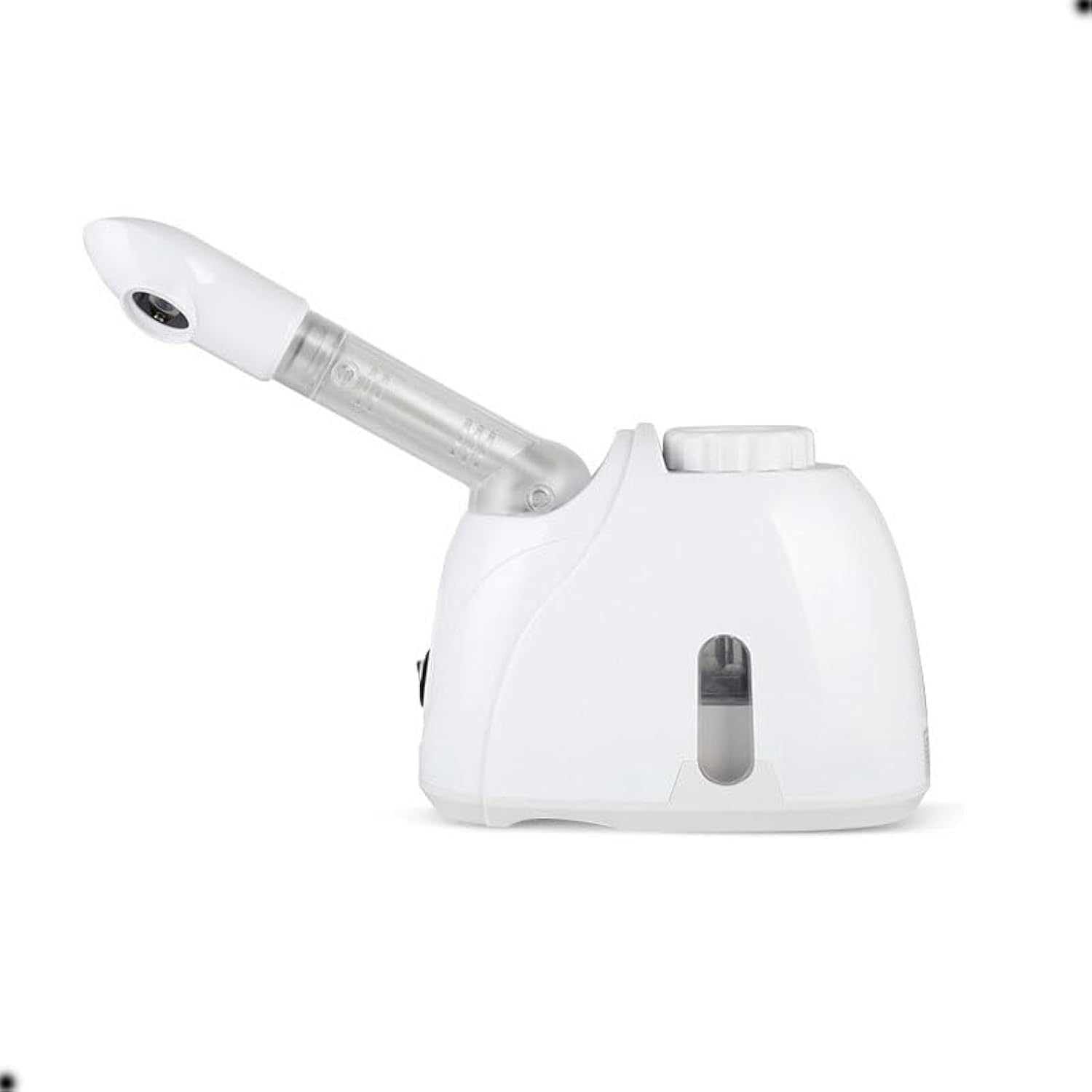 X Spring Facial Steamer With Extendable Arm - Professional Warm Mist Humidifier for Face, Sinuses, Moisturizing - Home and Salon Use