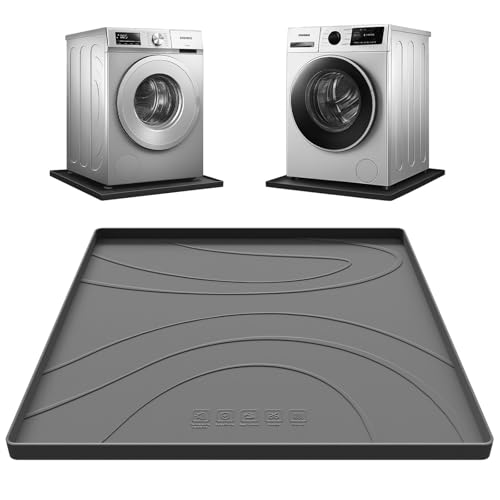 Washing Machine Drain Pan Silicone mat,17.7' X...