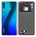 Original Huawei Cache batterie, arrière, cache batterie, cache arrière pour Huawei P30 LITE Bleu / Capteur d'empreintes digitales/ film adhésif