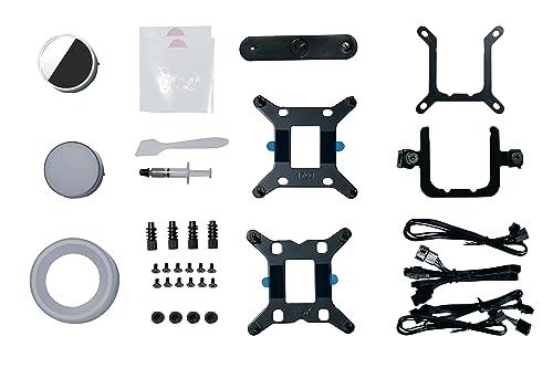 Image of Lian Li GA II Trinity 360 - AIO CPU Liquid Cooler 360mm - Pre-Installed ARGB Daisy-chainable Radiator Fans or UNI Fan SL-INF Fans - for Intel LGA 1700, 1200, 115X, AMD AM5 /AM4 Sockets (GA2T36B.US)