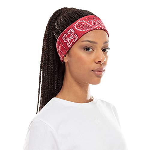Image of BUFF CoolNet UV Neck Gaiter, UPF 50 Sun Protection, Breathable, Versatile, Quick Dry Face Mask, Multi-Colored, Adult Size