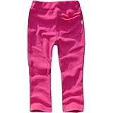 [シメファブリック] ストレッチパンツ レギンスパンツ キッズ ベビー レギパン ジュニア 長ズボン ロングパンツ 男の子 女の子 子供ズボン 子供服 110cm DV-1【20-10】 SHOCKING-PINK