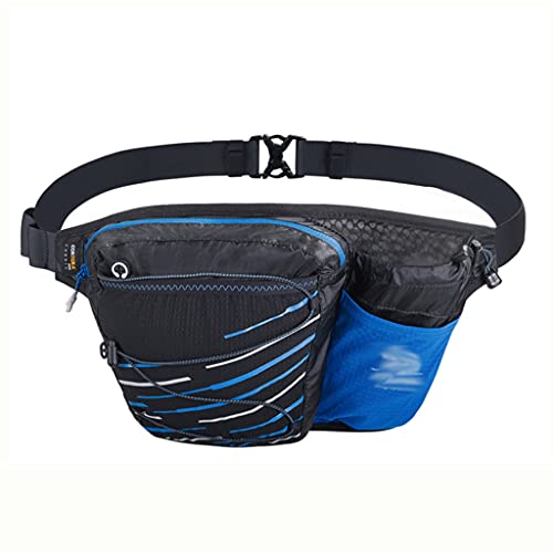 SKROWHN Bolsa de Cintura Ligera Deportiva al Aire Libre Bolsa de Cintura Cinturón Hidratación Fanny Pack for Jogging Fitness Gym (Color : B)