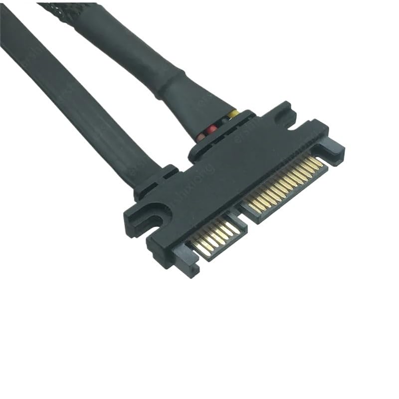 Cable Extensor SATA 3 III Macho a Hembra 0.5 m miniatura 4