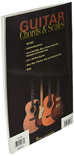 Guitar Chords & Scales: An Easy Reference For Acoustic Or Electric Guitar #TOP3
