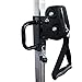 Fitvids Multi-Function Adjustable Power Cage with J-Hooks, Safety Straps and Optional LAT Pulldown Attachment and Cable Crossover, Cable Crossover Only Black