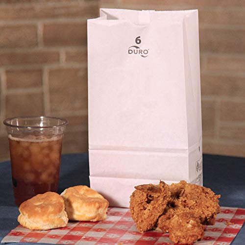Duro Bag 6# White Bags - 500 Count