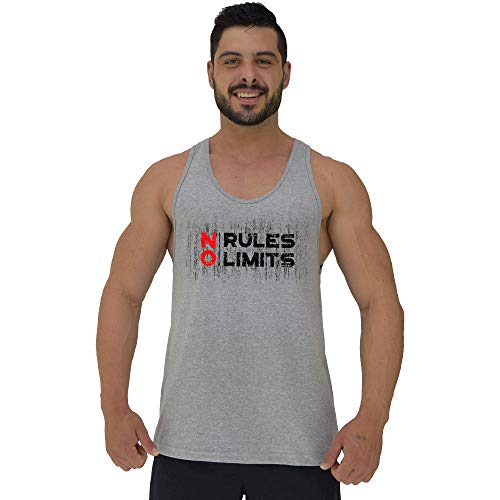 Regata Cavada Masculina MXD Conceito No Rules Limits (Mescla, EG)