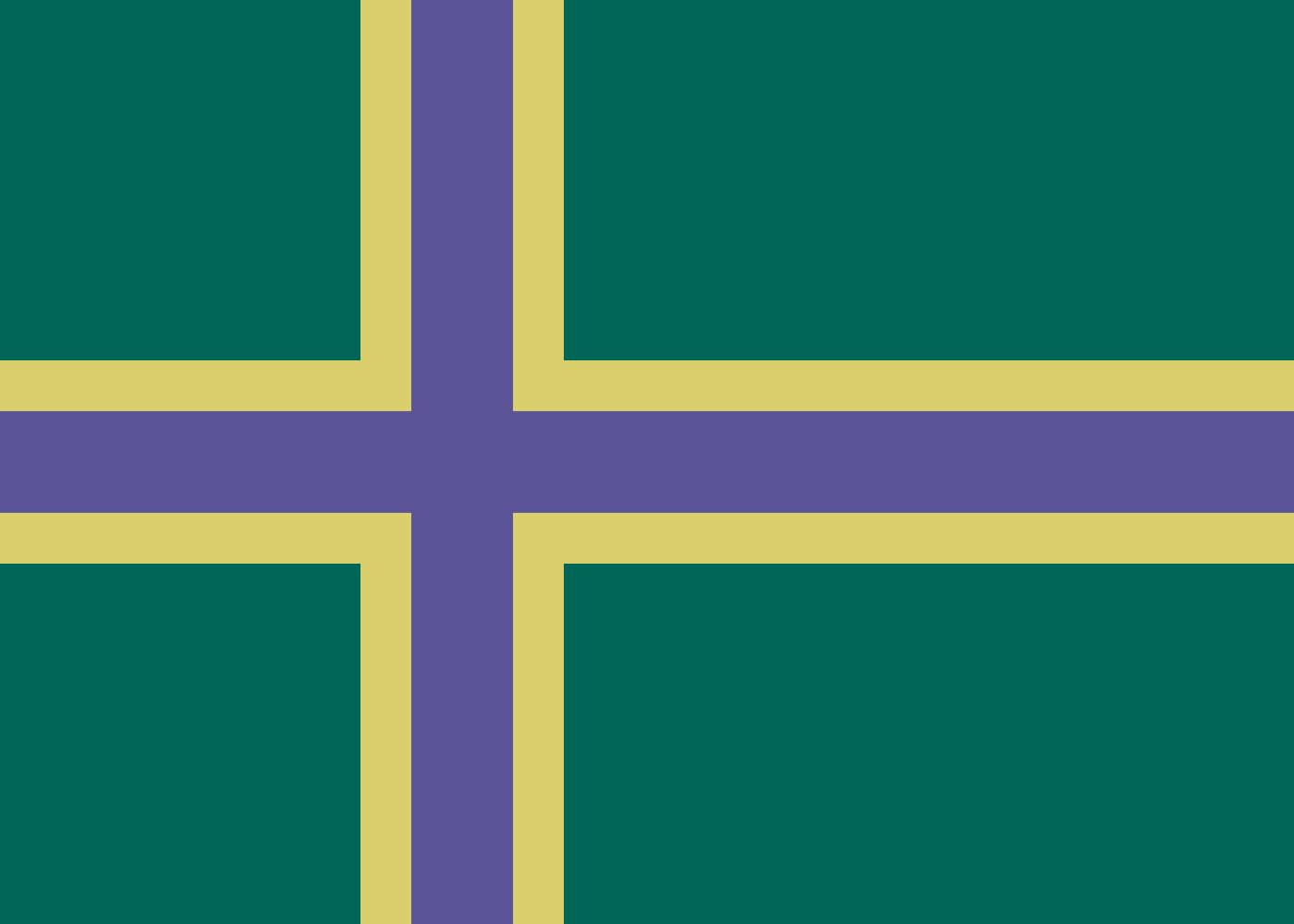 Drapeau Verd land Zelenozemska résistant au vent grand drapeau paysage