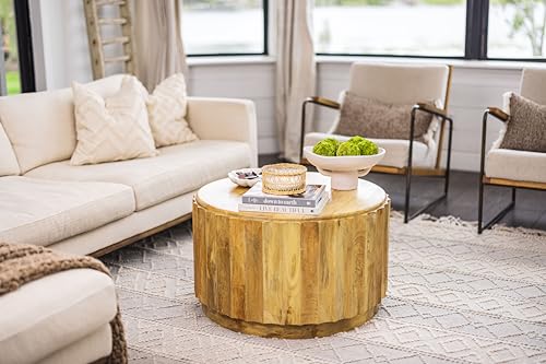 Laurel And Vine Decor LV9W Luxurious White Textured Ceramic Bowl And Greenery Set,12.5X10.5 Inch Pedestal Decorative Bowl thumb #8