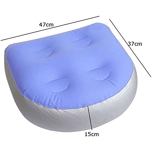 Gmasuber Hot Tub Booster Seat - Onderdompelbaar gewogen Jacuzzi Spa Kussen - Wasbare kussenhoes met zuignappen - Image 6