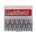 maifield Stainless Steel Archery Field Points, Easy Pull Various OD for 85/100/125/150/175/200/225/250/275/300 Grains,Screw in Archery Field Tips (5/16