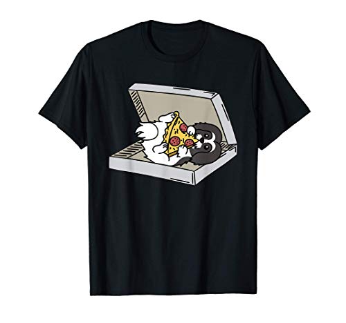 Pizza Lhassa Apso Chien T-Shirt