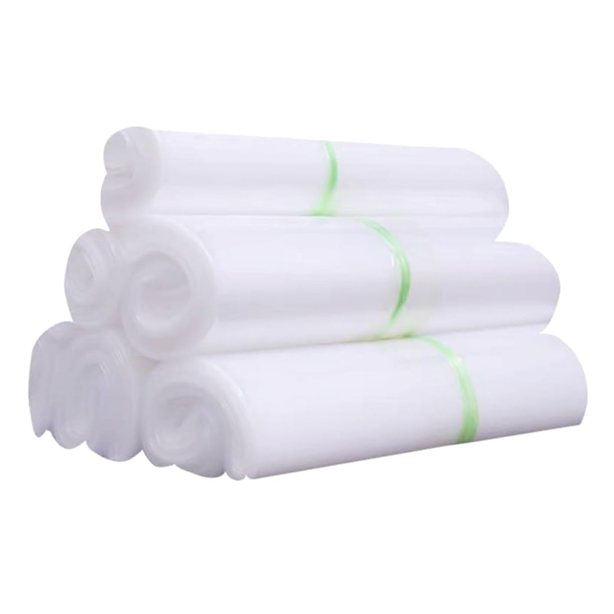 LIFKOME Bolsas de Plástico Transparentes Grandes de Plástico, 100 Unidades