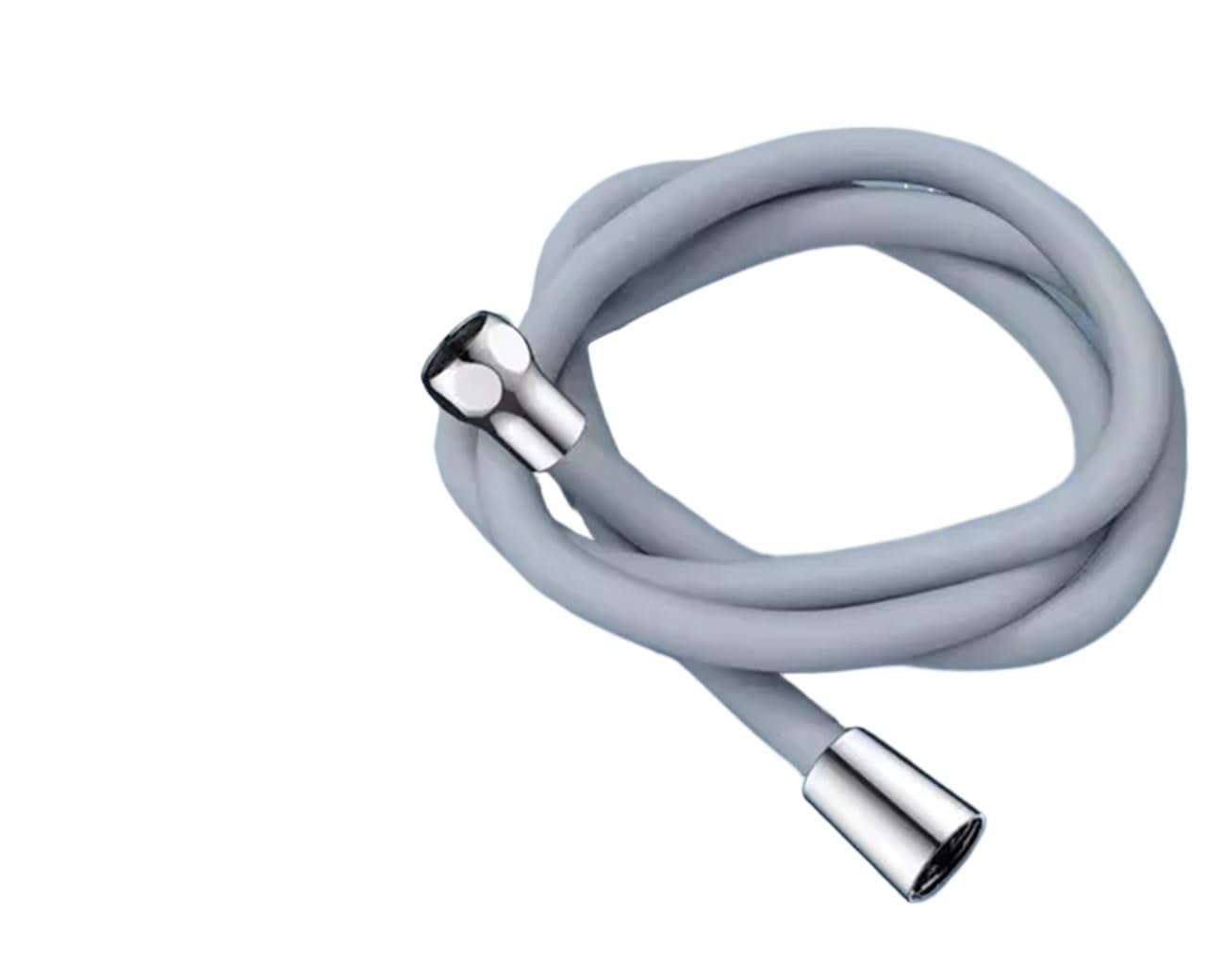 Hlavortexa Light Grey-A 1.5/2M Bathroom Silicone Shower Tube Bend Arbitrarily Hose Explosion Proof Anti-Winding Faucet Accessories(,1.5M)