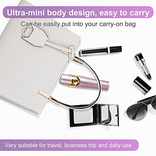 Gesichtshaarentferner für Frauen Augenbrauen Trimmer Bikini Trimmer Frauen Mini 4 in 1 Damenrasierer für Gesicht Augenbrauen Lippe Nase Beine Achsel Bikini Elektrorasierer mit USB-Aufladung - Image 8