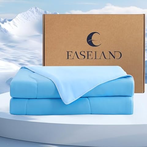 EASELAND Lyocell Cooling Comforter Cover