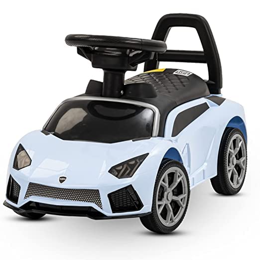 Baybee Cooper Push Ride on Car for Kids, Ride on Push Cars with Music
