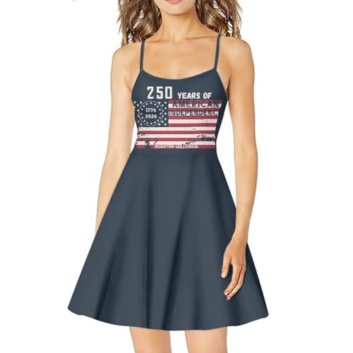 Image of Cozeyat Women Girls Summer Sleeveless Dress Casual Swing Beach Cover Up Knee Length Dresses,Large Size XS-4XL