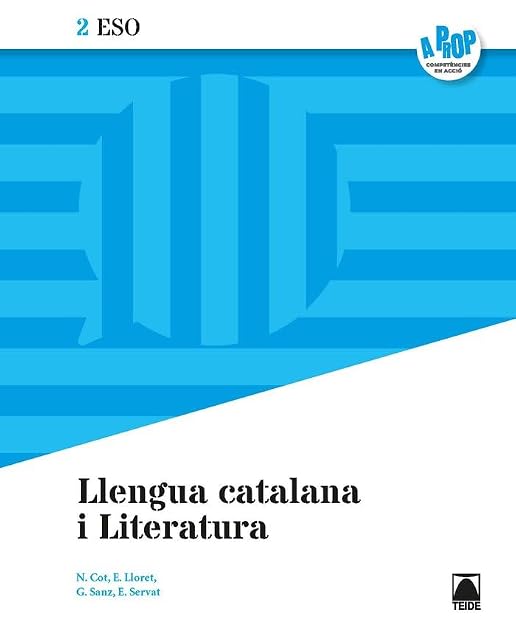 Portada de Llengua Catalana 2º ESO Catalunya a Prop