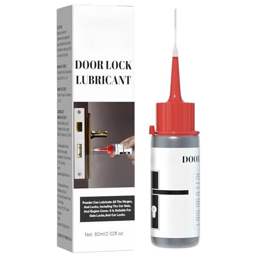Graphite Powder for Locks | Multipurpose Lock Cylinder Lubricant | Anti-Rust Grease | Precision Lock Maintenance Graphite Locks Lubricant