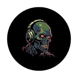 Zoom IMG-2 halloween skull monster and headphone