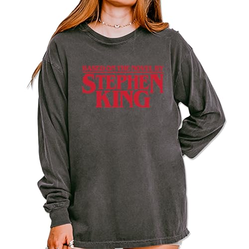 Long Sleeve Based On The Novel by Stephen King Unisex T-Shirt X-Large Pepper