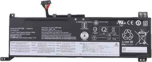 Batterie d'ordinateur portable 60Wh stable pour Lenovo Legion 5-15ARH05