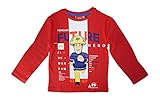 atmungsaktiv Feuerwehrmann Sam Jungen Langarmshirt  Kinder Langarm Pullover 110 / rot