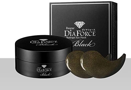 [Rearar] DIAFORCE Hydrogel Eye Patch_Black (60 sheet)