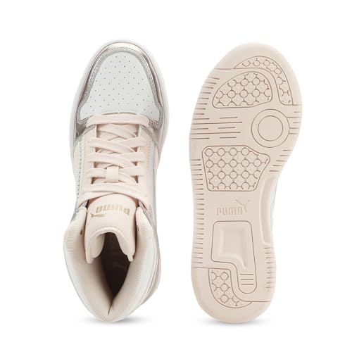 Image of PUMA Boys' Rebound Layup Mid Sneakers