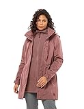 Jack Wolfskin Ottawa Coat, Giacca 3 in 1 Donna, Afterglow, XS