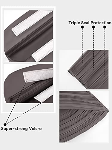 Image of HEETA 2 /3 /4 Pack Waterproof Pouch with Waist Strap, Screen Touchable Dry Bag with Adjustable Belt for Phone Valuables for Kayaking, Swimming, Snorkeling, Boating, Fishing, Surfing & Beach