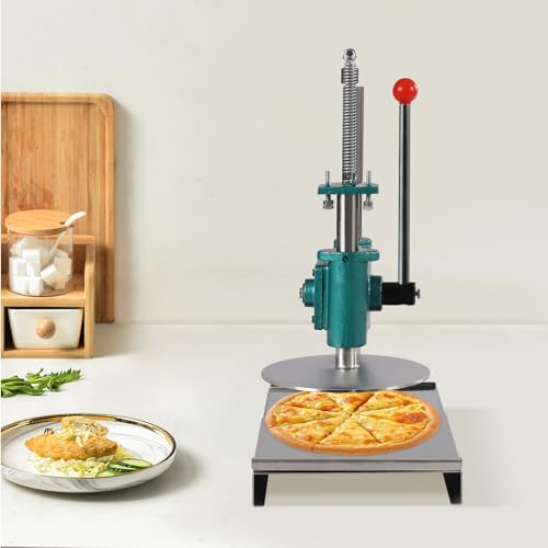 Dreamrcoach Manual Pizza Dough Press Machine, 9.5 Inch Commercial Dough Press W/ 0.2 Inch Thick Disc thumb #7