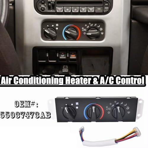 Bouton de commande climatisation Jeep Wrangler TJ : réparez la ventilation