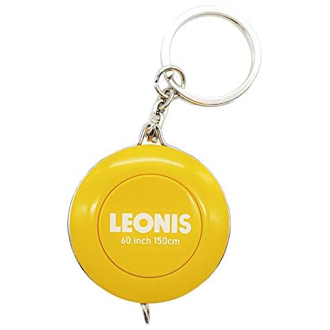 LEONIS SHIRTS & FAVORITES Spring Tape Measure (Keyring design) 60 inch / 150 Yellow cm [ 91042 ] Cover